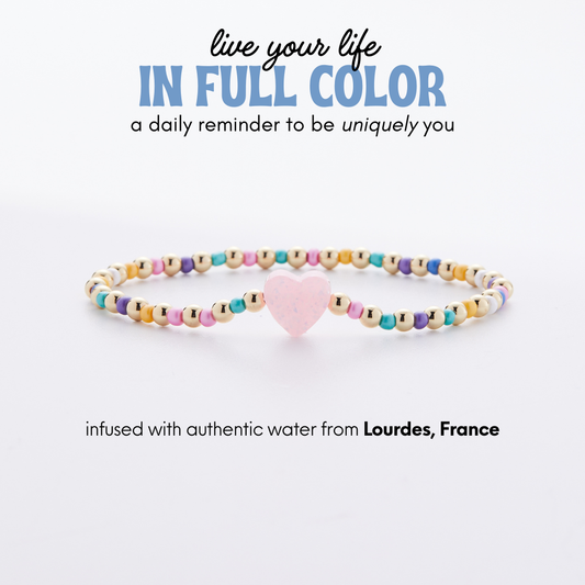 Holy Water Unconditional Love Bracelet | Gold Ombré