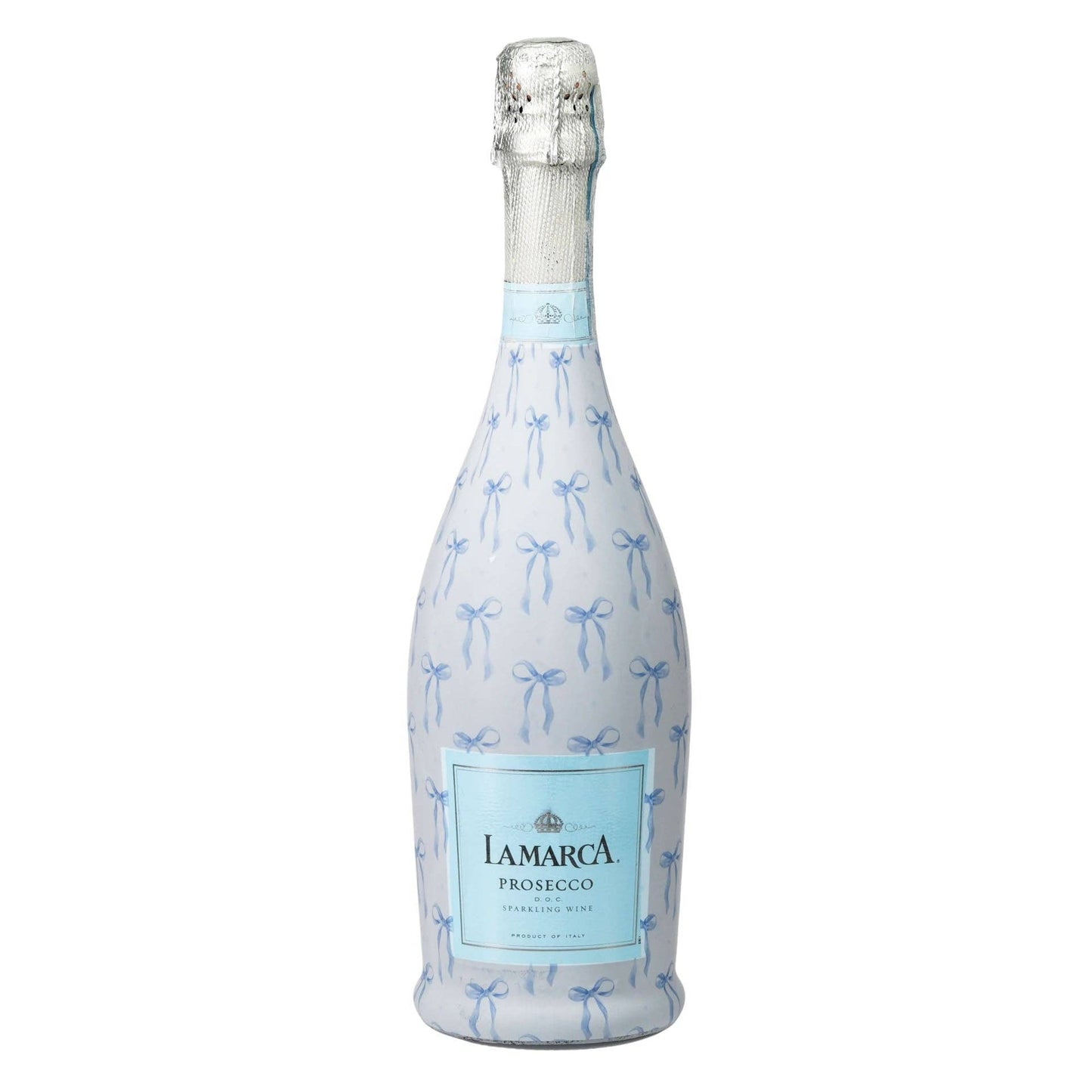 Beau Bottles Wrap | Grand-millenial Blue Bows