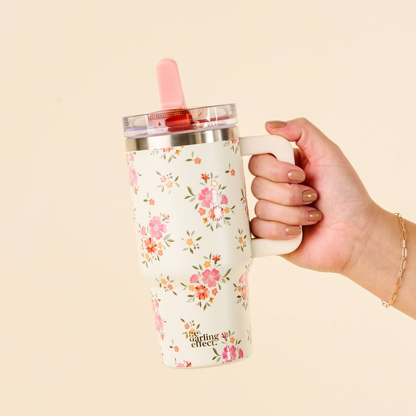 20oz Flip Straw Tumbler | Endless Daydream Cream