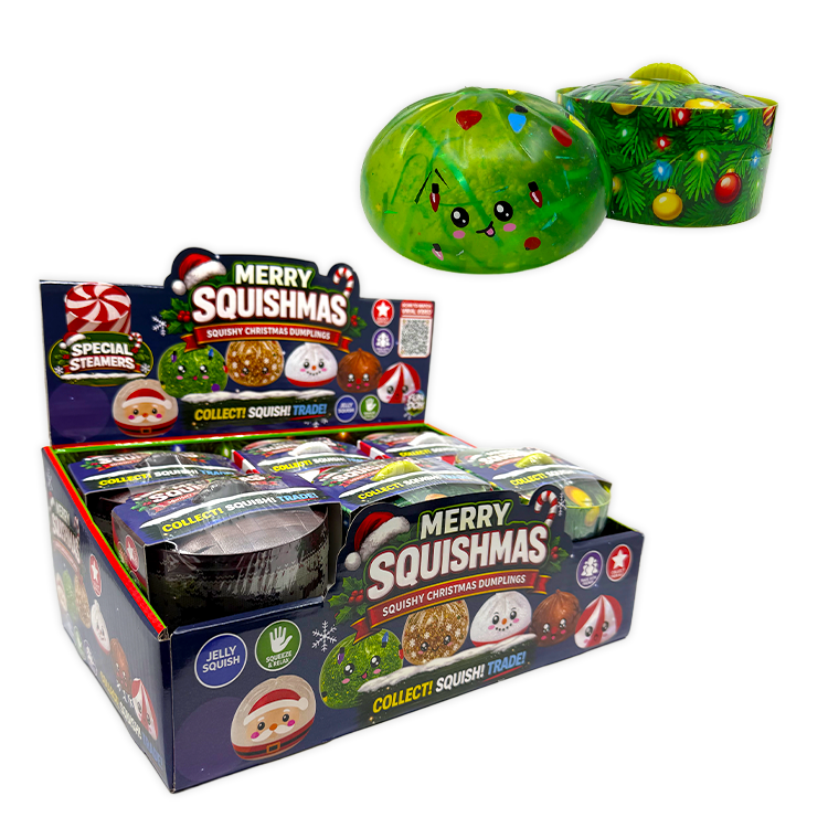 Christmas Dumpling Squishy Toy