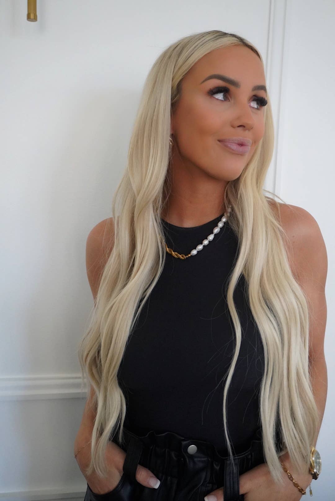 Willow Gold & Pearl Necklace