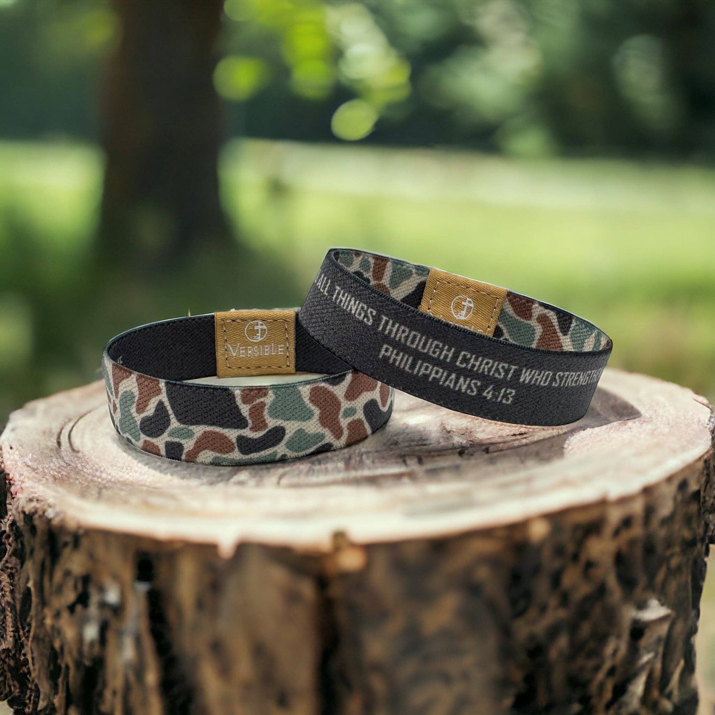 Versible River Rock Camo Band | Psalm 119:105 - XL