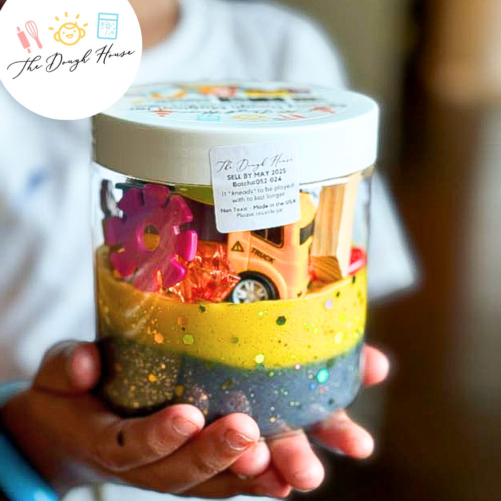 Super Size Construction Magical Dough Jar