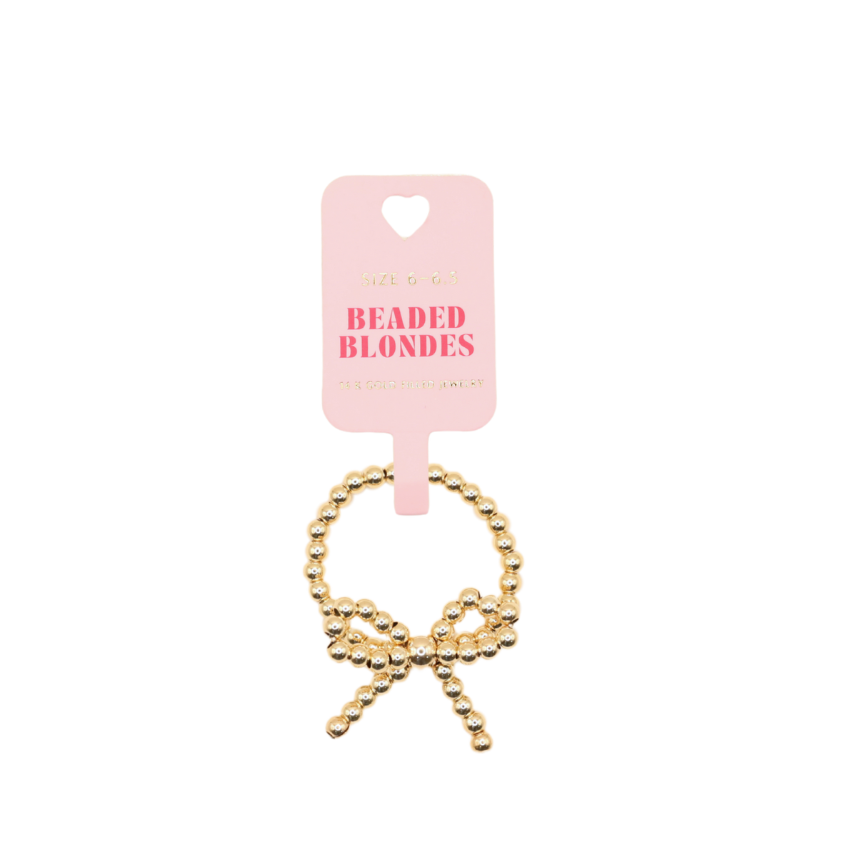 Gold Bow Rings | 7/8
