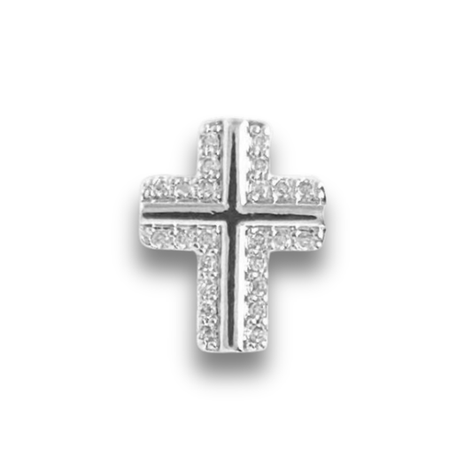 Slider Charm Watch | Cross SILVER- CZ Cross