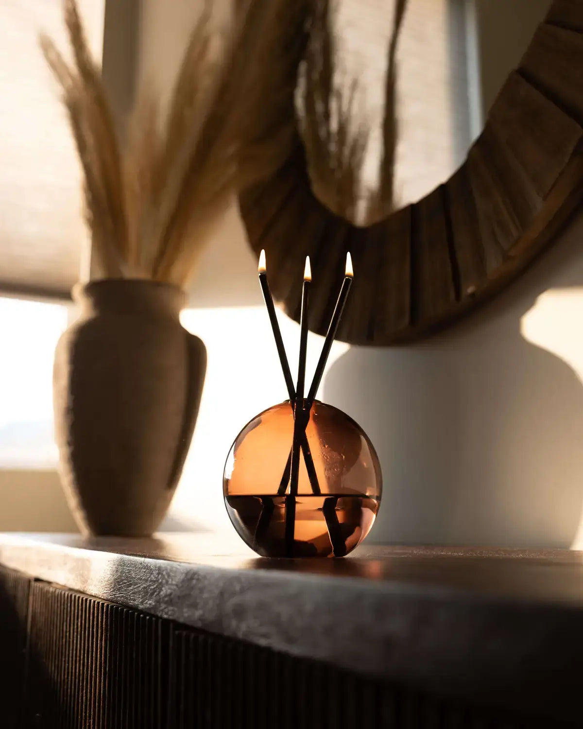 Everlasting Candle Neva Vase | Prairie Dust