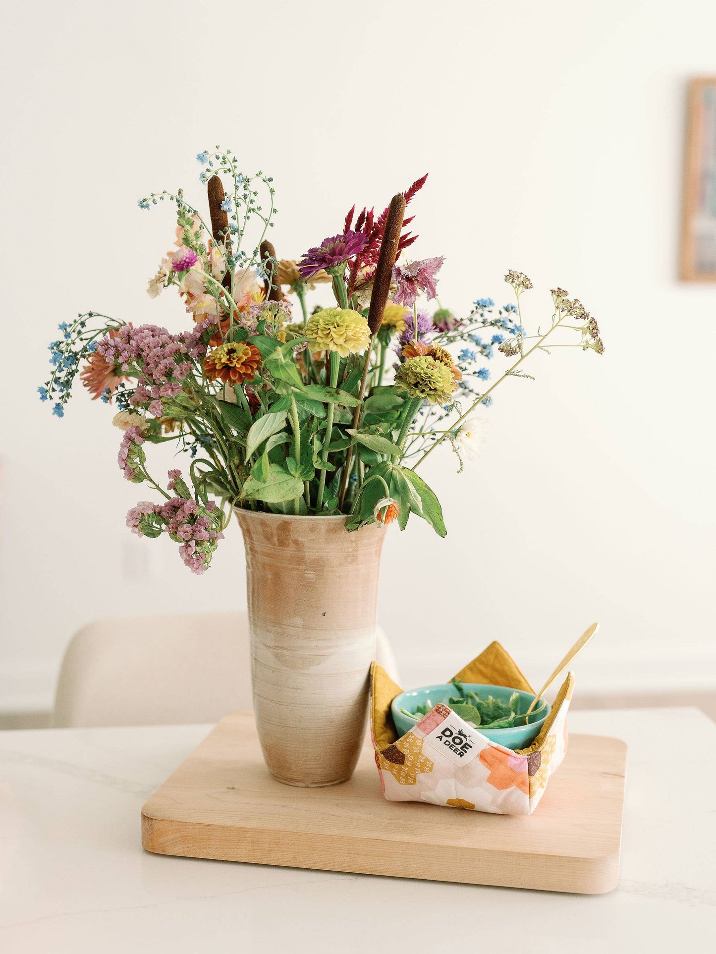 Flower Garden Bowl Bestie | Microwave Bowl Holder