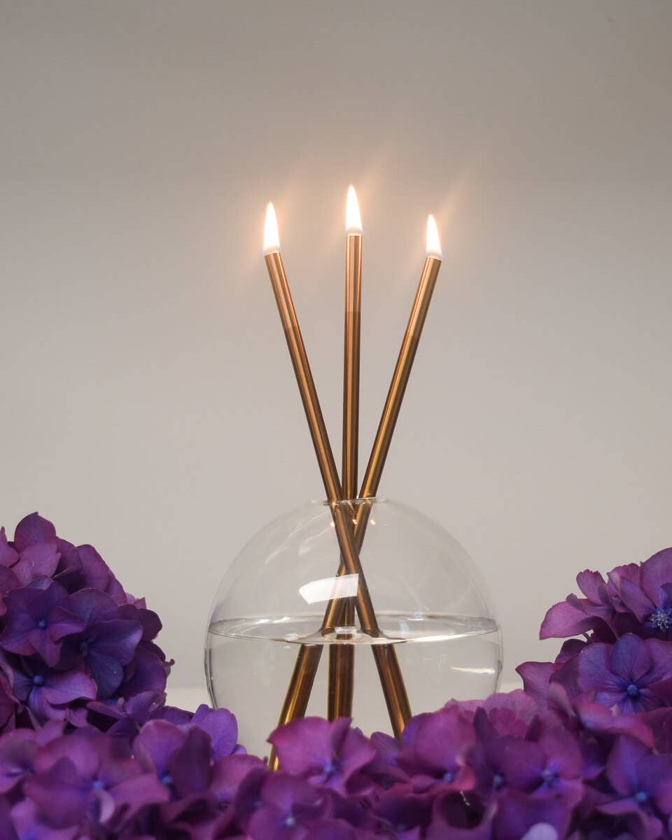 Champagne Everlasting Candle