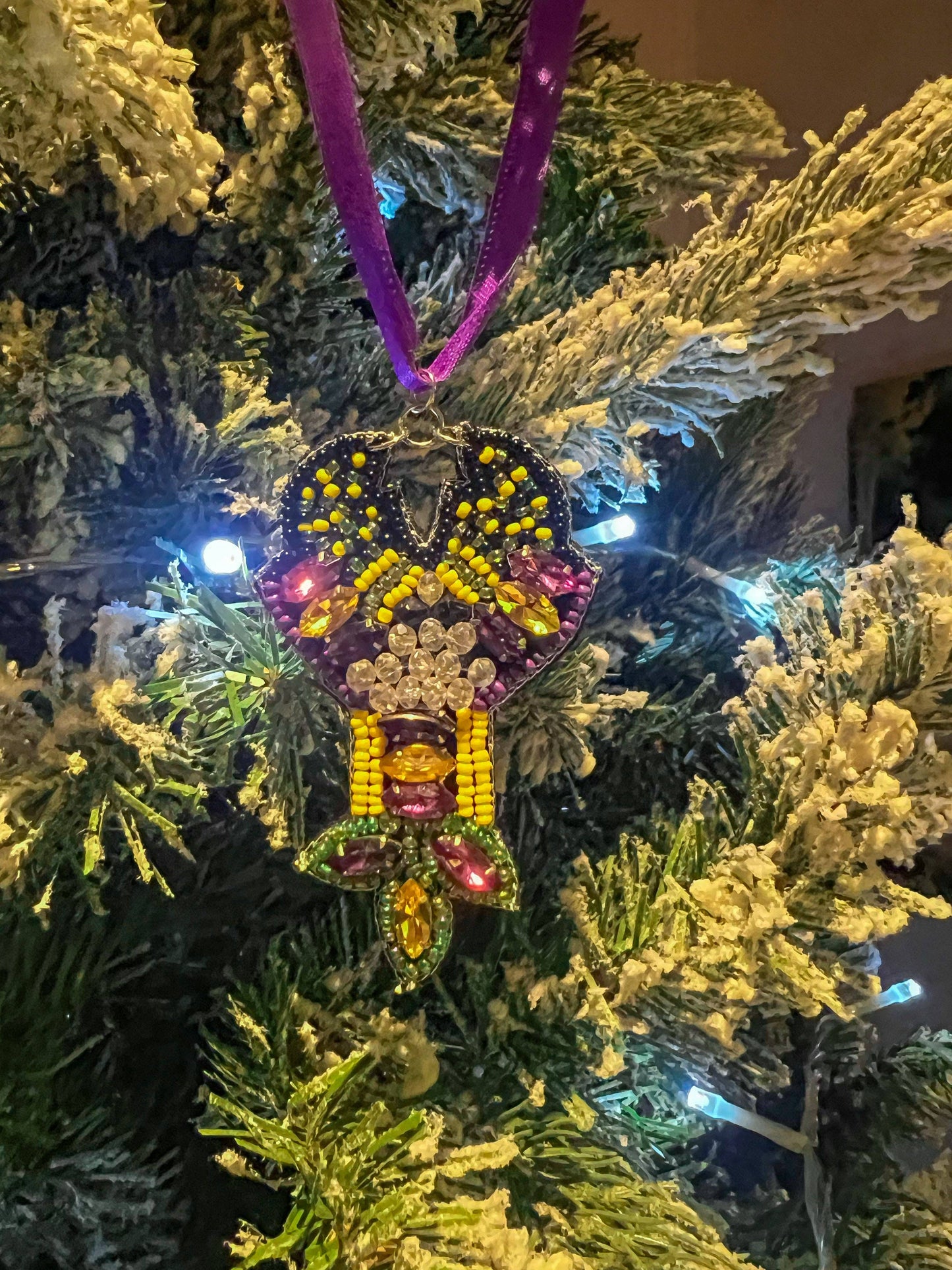 Mardi Gras Crawfish Ornament