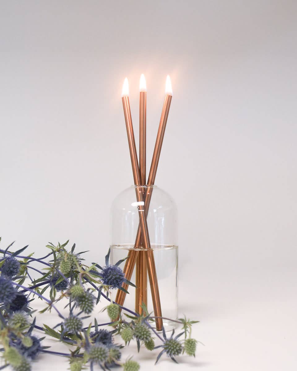 Champagne Everlasting Candle