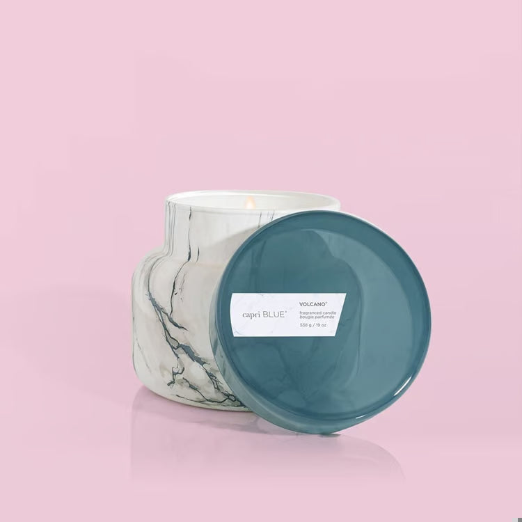 Volcano Modern Marble Signature Candle