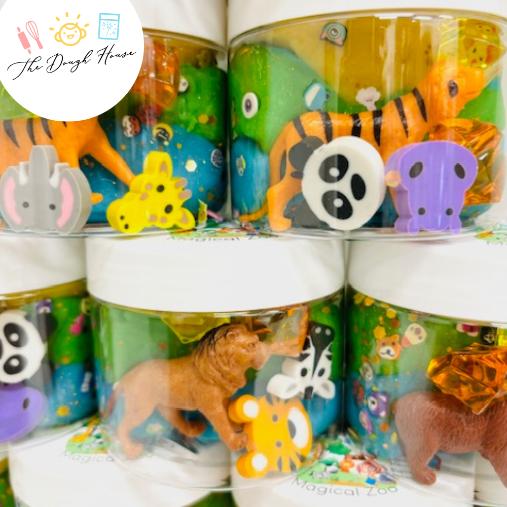 Fun Size Zoo Magical Dough Jar