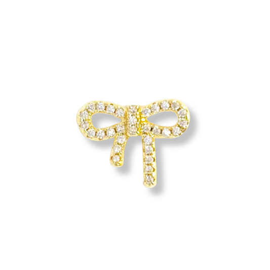 Slider Watch Charm | Bow-CZ
