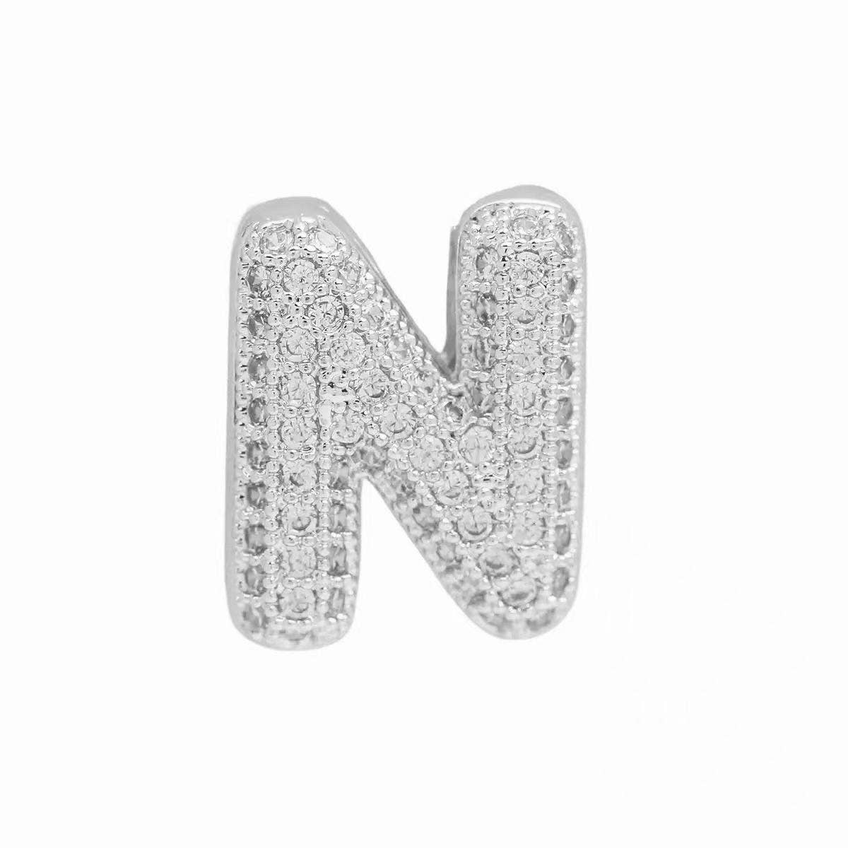 Watch Charm Bracelet | N-CZ SILVER