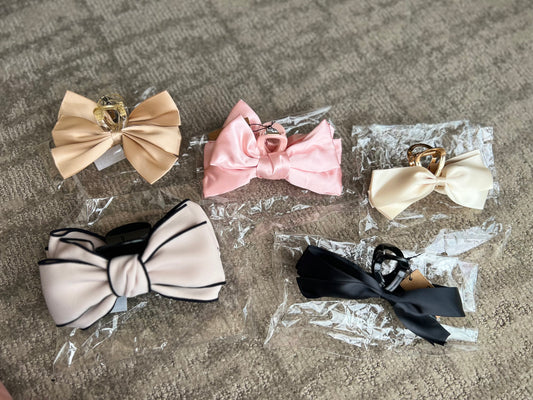 Double Bow Hair Clip