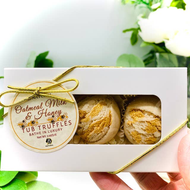 Oatmeal Milk & Honey | Bath Truffles