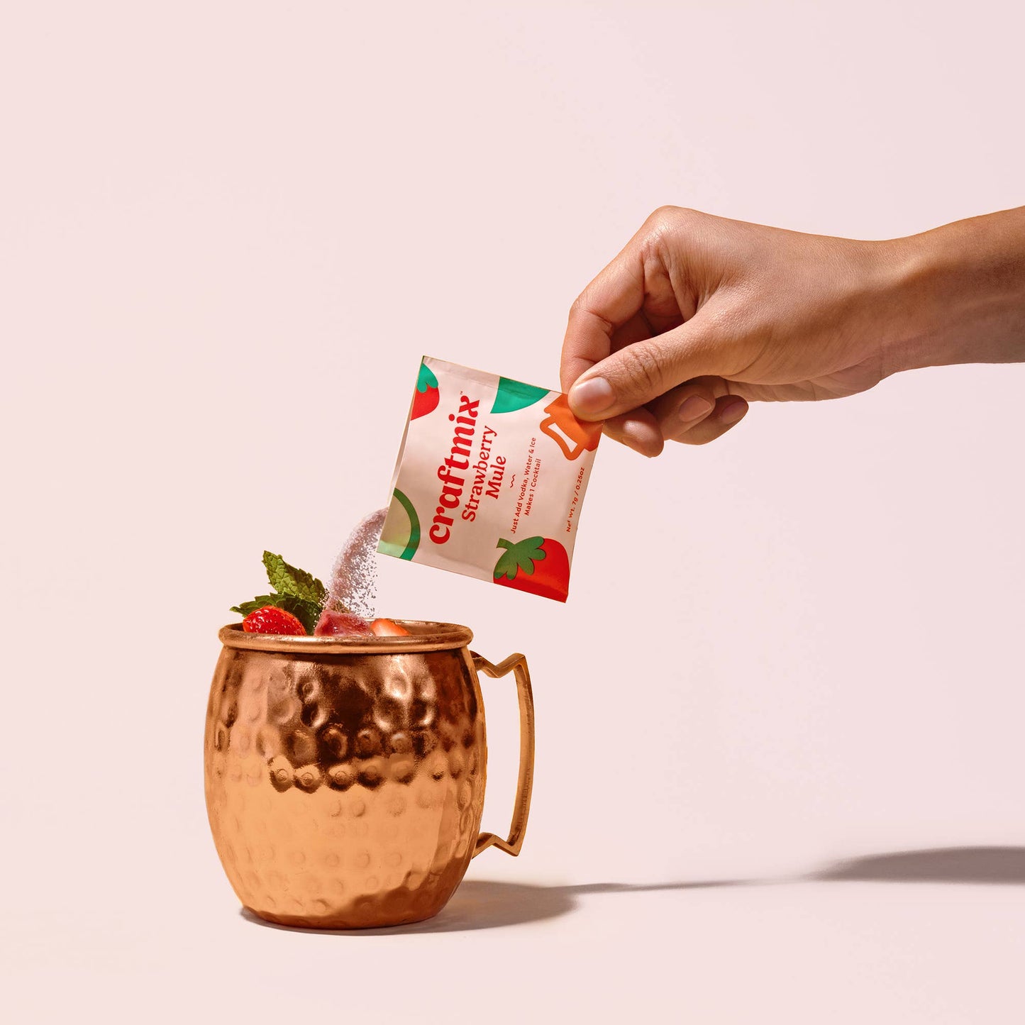 Strawberry Mule Mixer