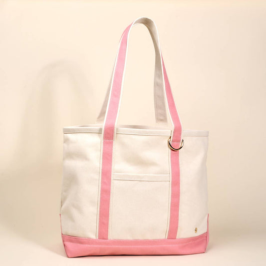The Signature Canvas Tote Bag | Blush