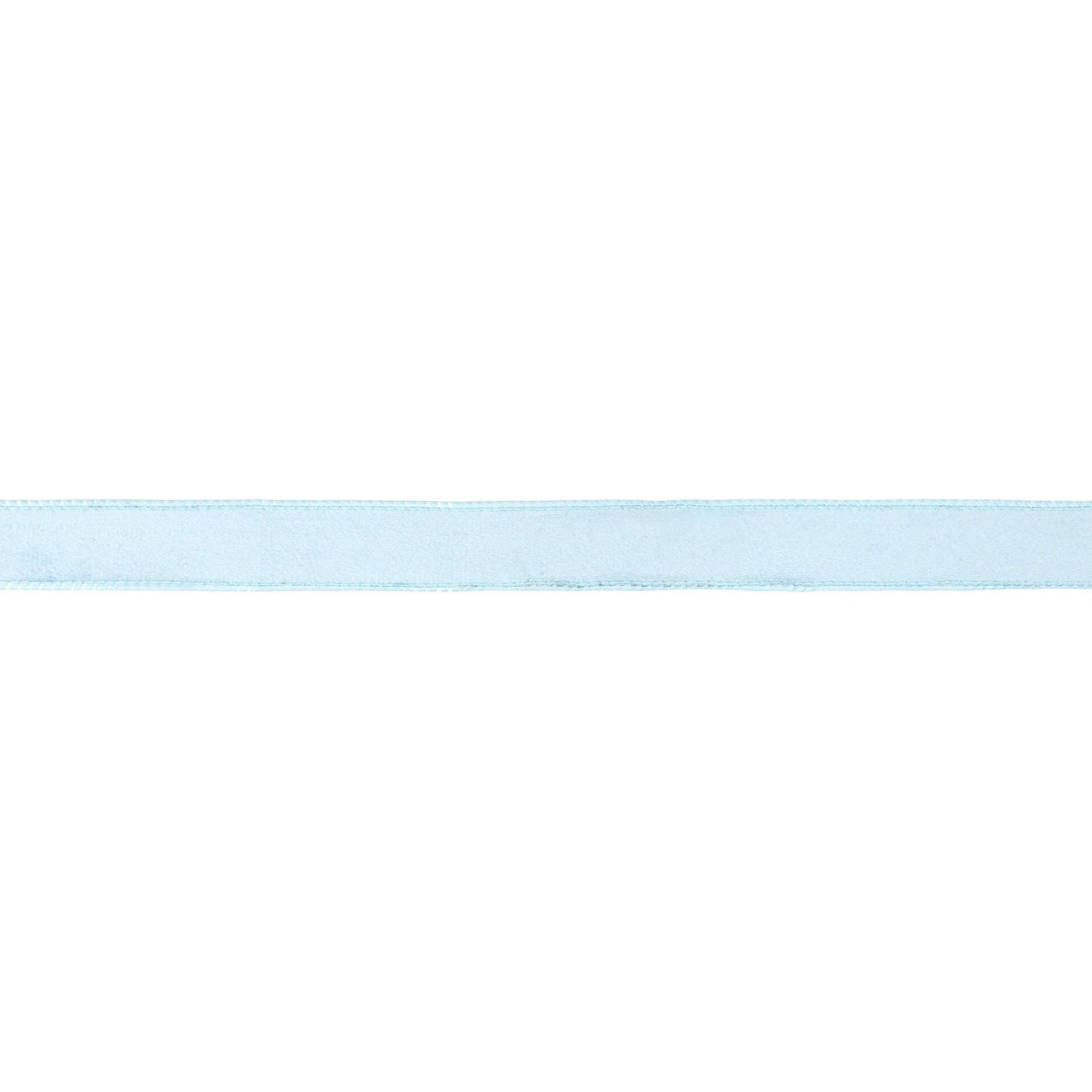 1" Reversible Velvet Wired Ribbon | Baby Blue