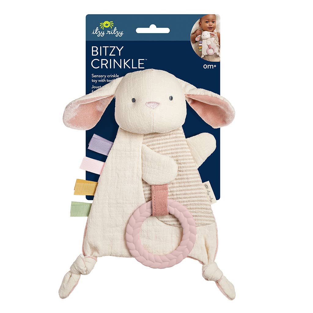 Dino Bitzy Crinkle™ Sensory Toy w/ Teether