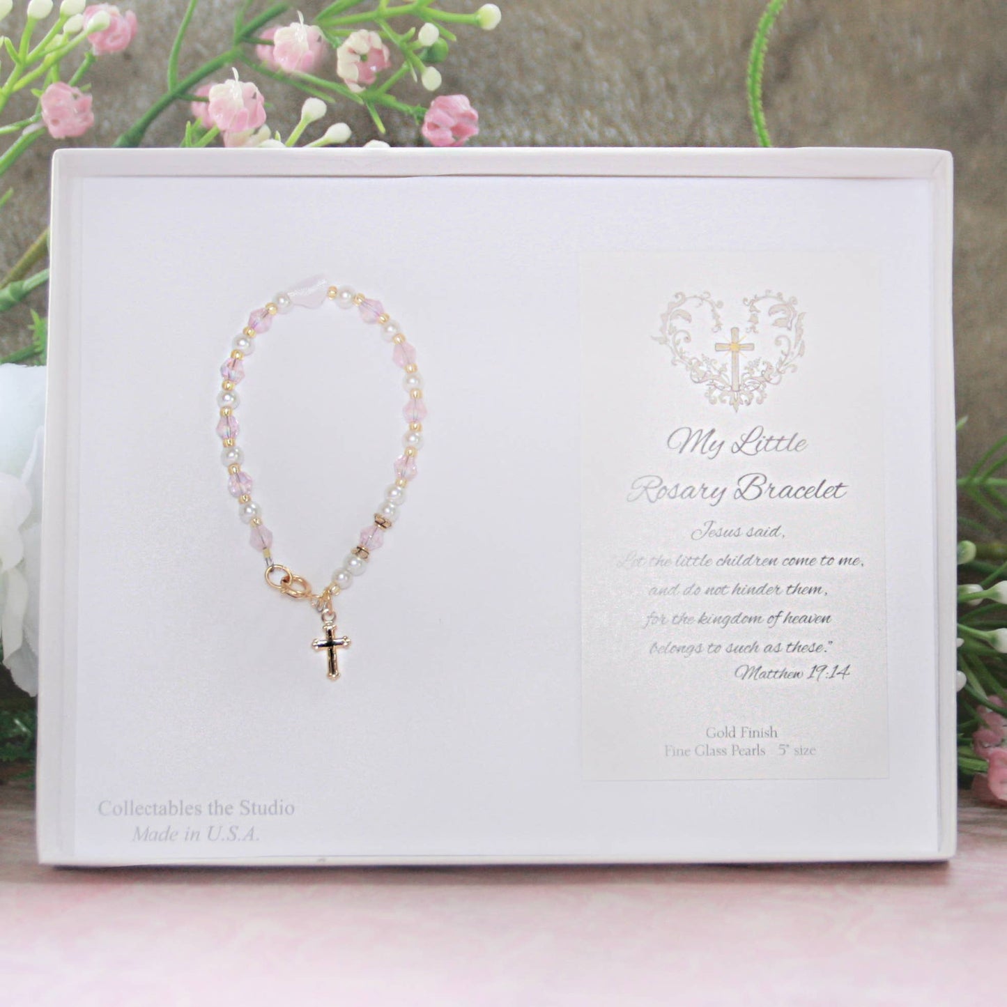 First Rosary Infant | Gold