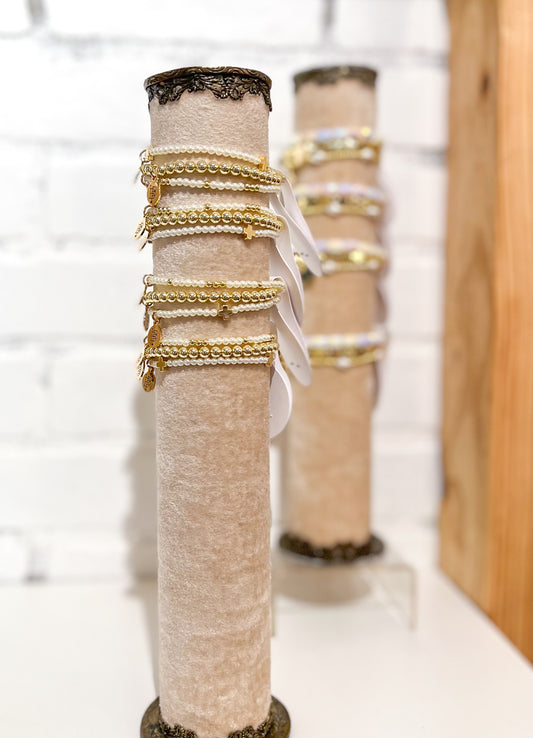The Karah Stretchy Bracelet Stack