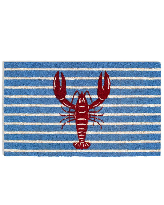 Crawfish Stripe Coir Doormat