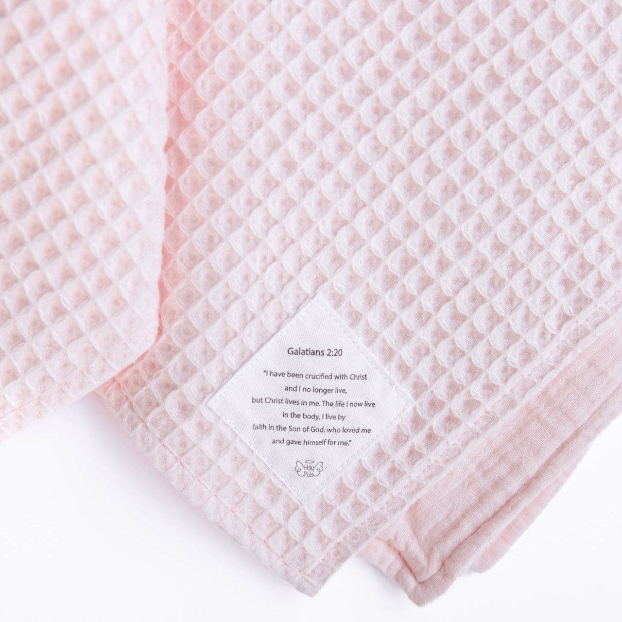 Cross Lovey Organic Cotton | Pink