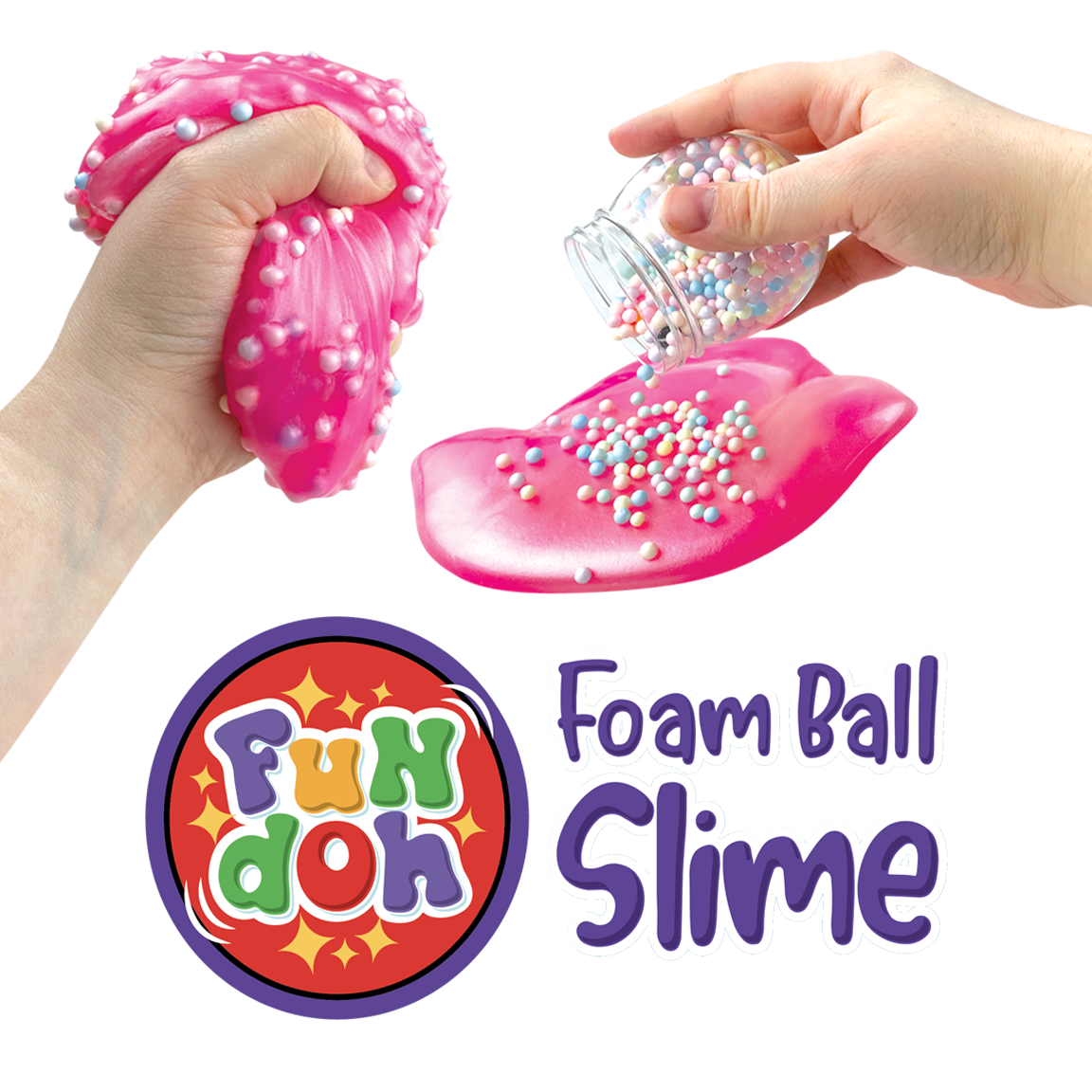 Fun Doh Fidget Foam/Slime Ball