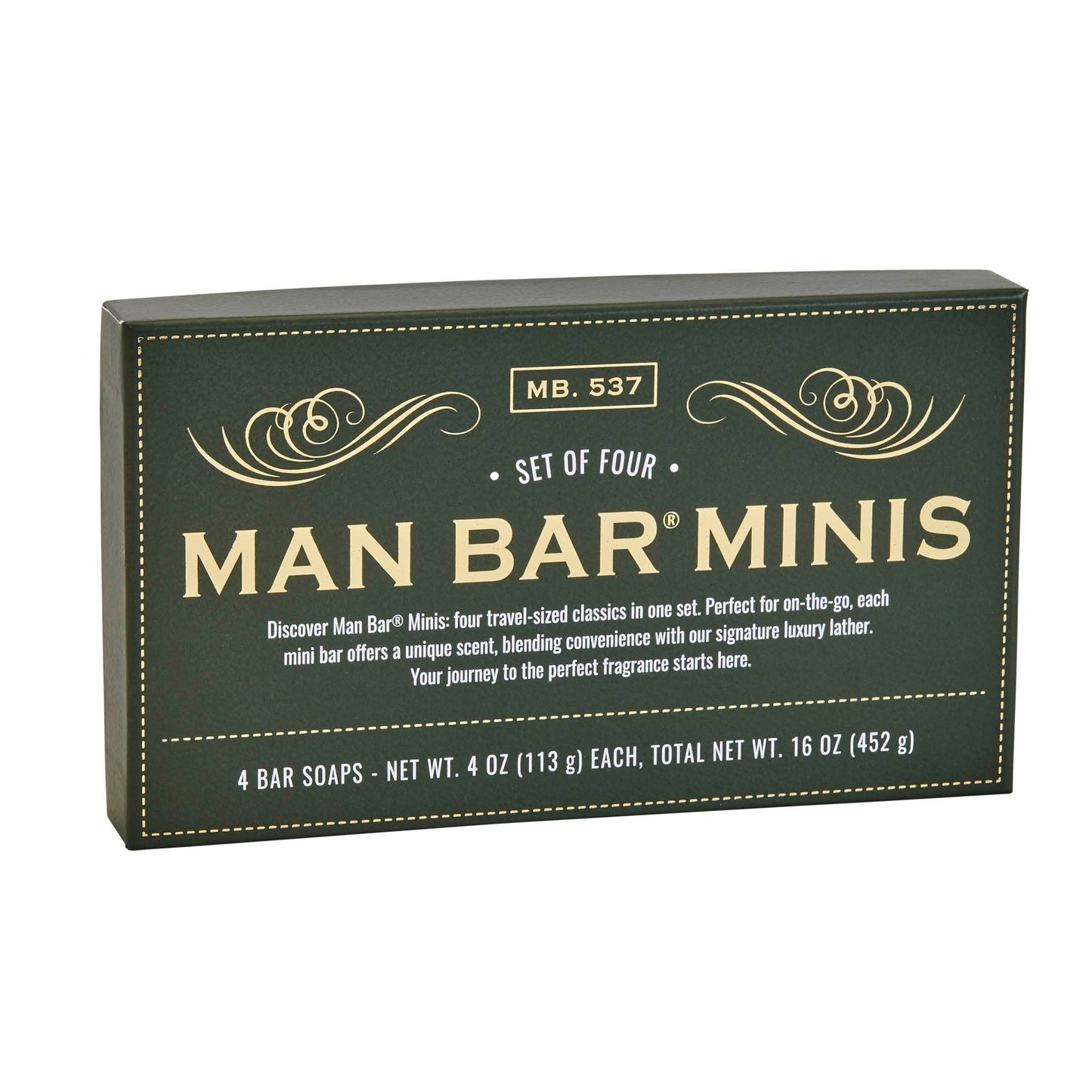 Man Bar Soap - Mini 4pc Set