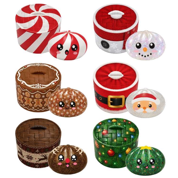 Petite Squishy Christmas Dumplings