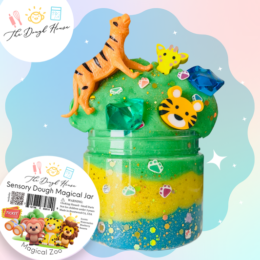 Fun Size Zoo Magical Dough Jar