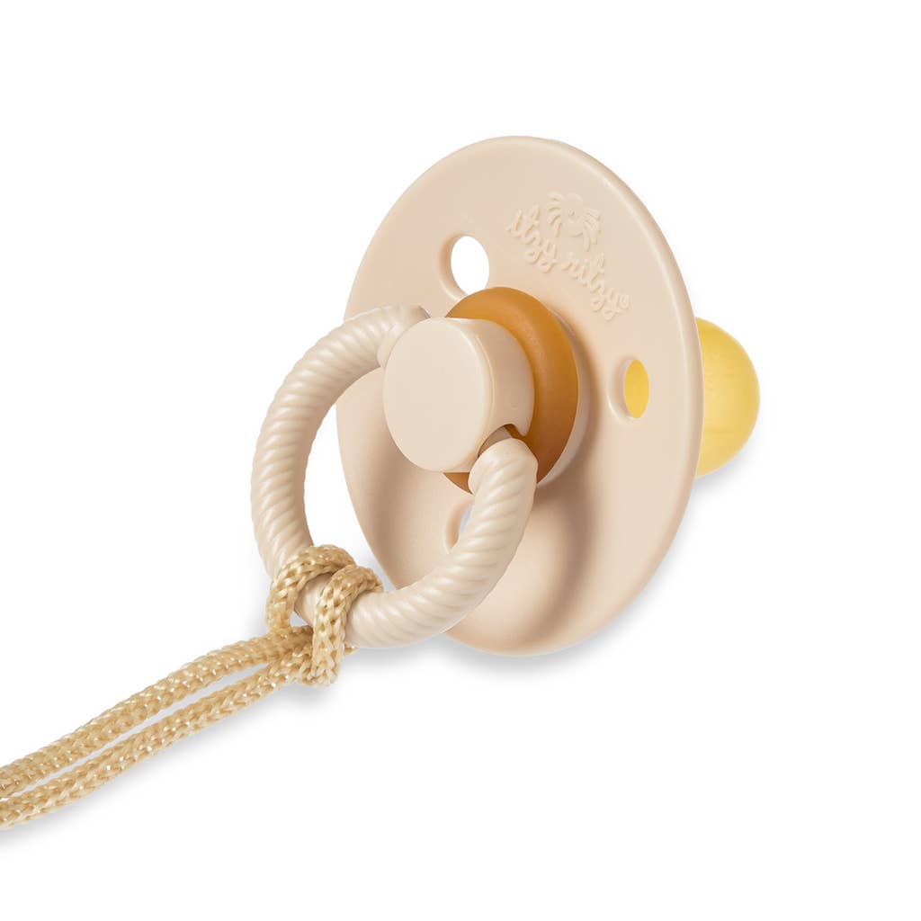 Bitzy Pal Natural Rubber Pacifier & Plush | Bow