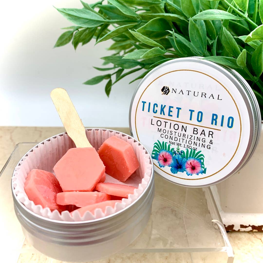 B Natural Lotion Bar | Ticket to Rio