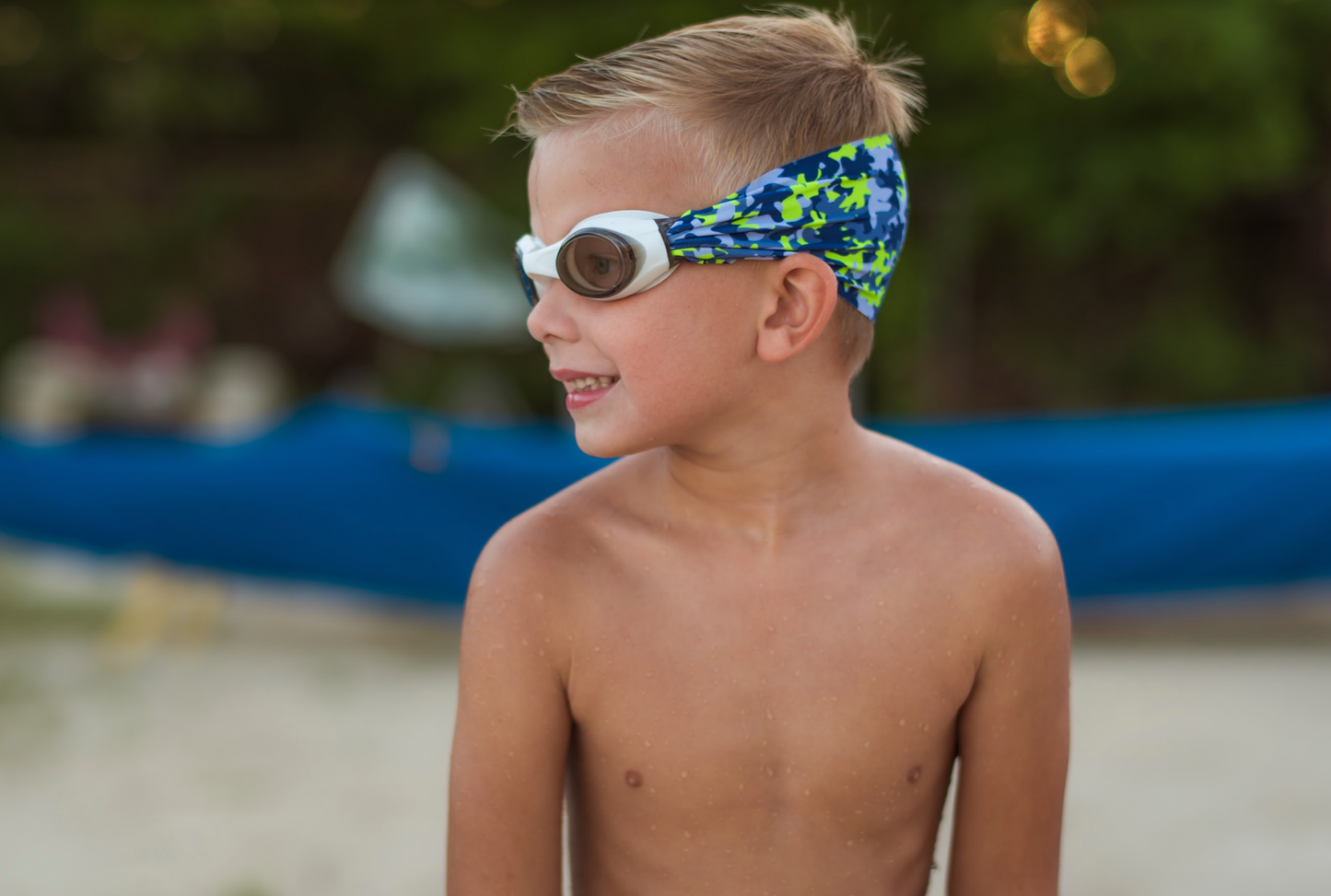 Splash Place Swim Goggles | Camo