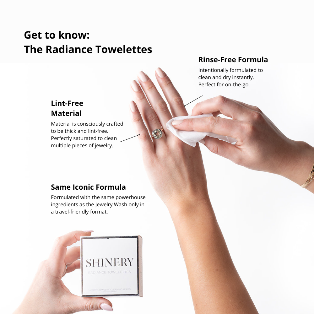 Jewelry Cleaner Radiance Towelettes