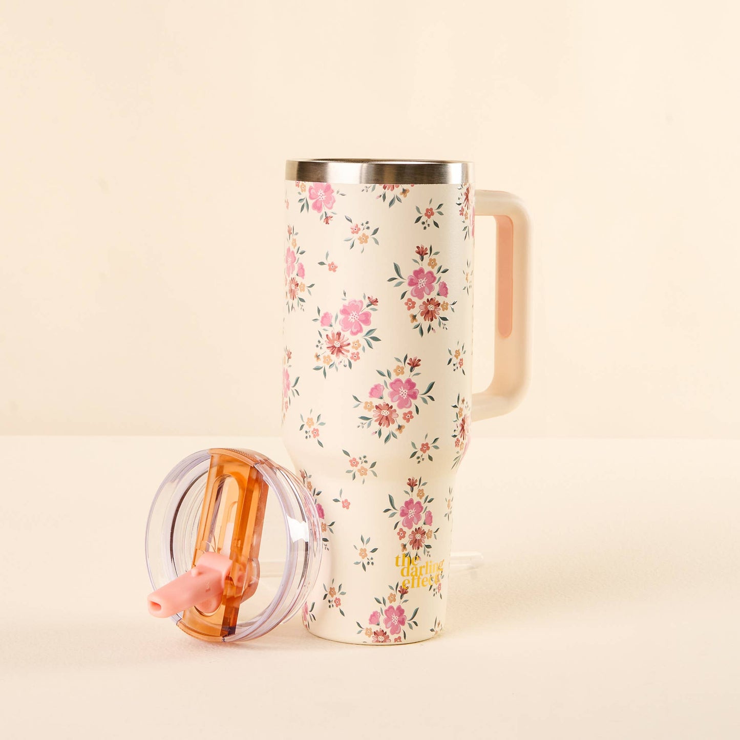 40oz Flip Straw Tumbler | Endless Daydream Cream