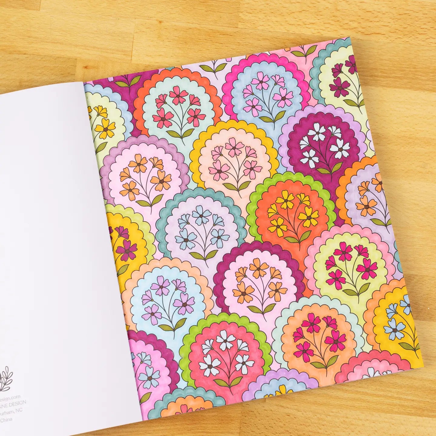 Wallflower Coloring Book