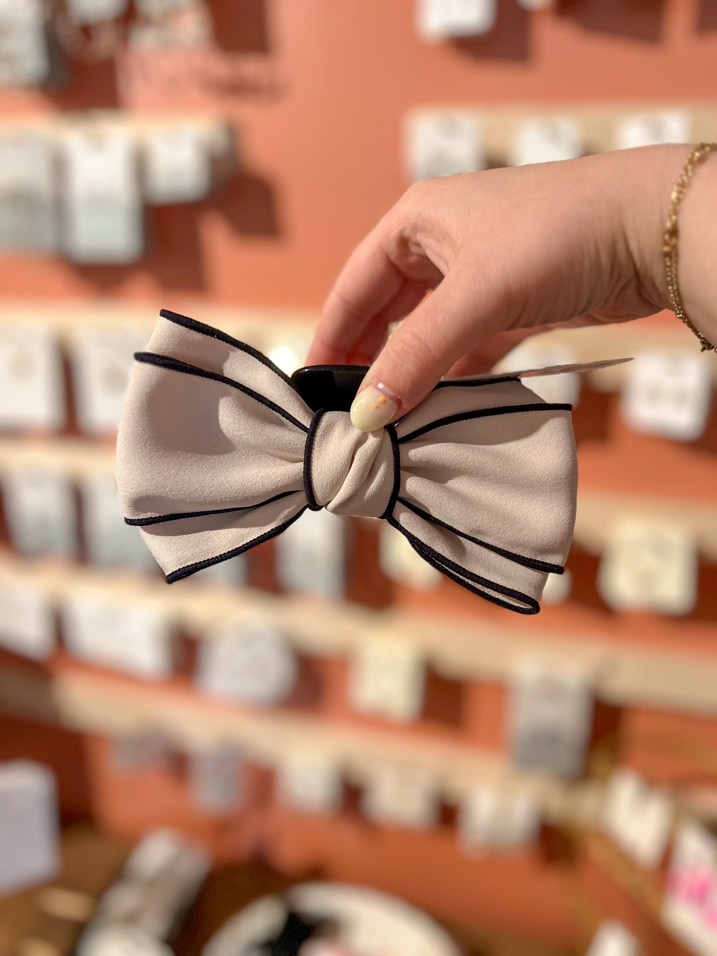 Double Bow Hair Clip