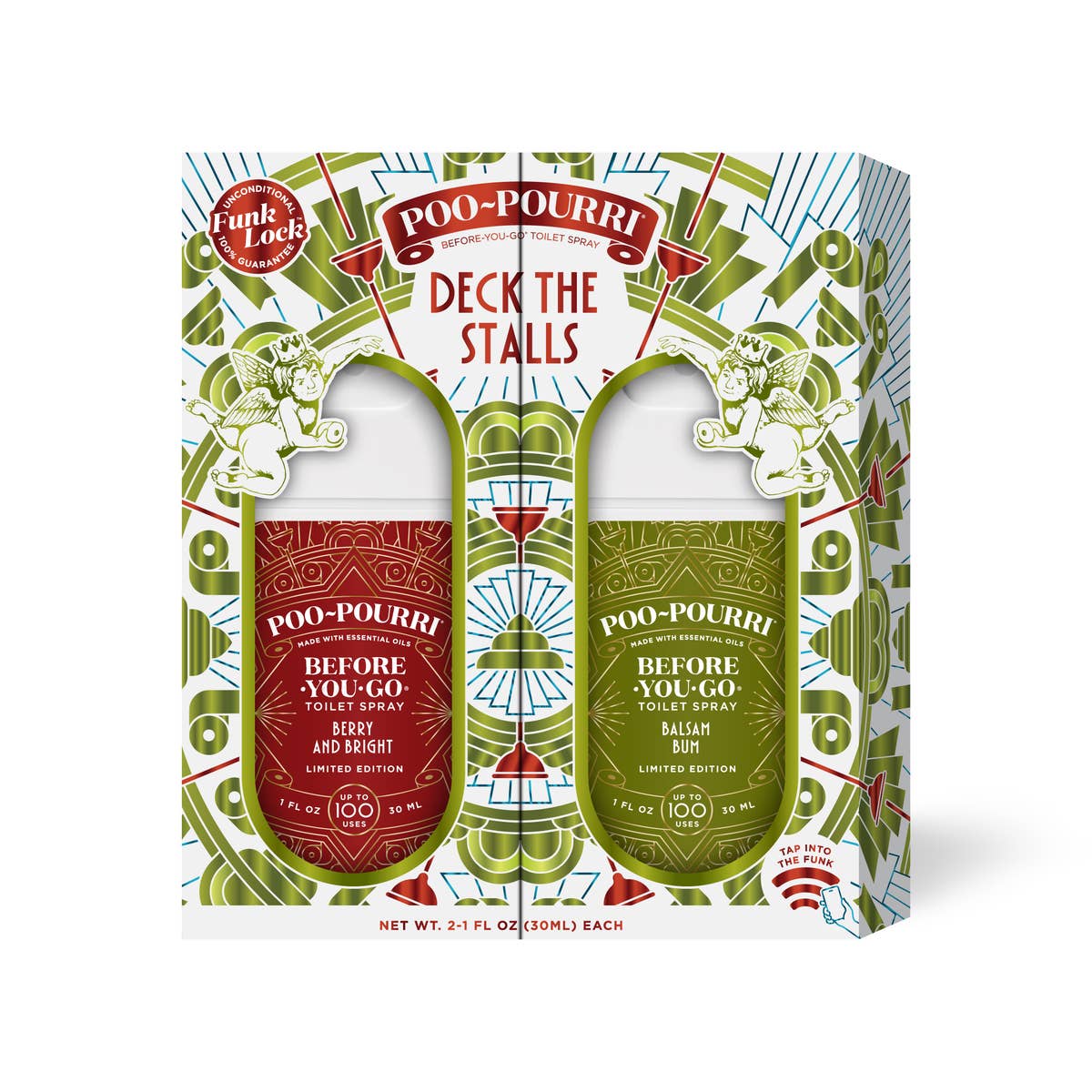 Poo-Pourri Deck The Stalls Tear & Share Gift Set