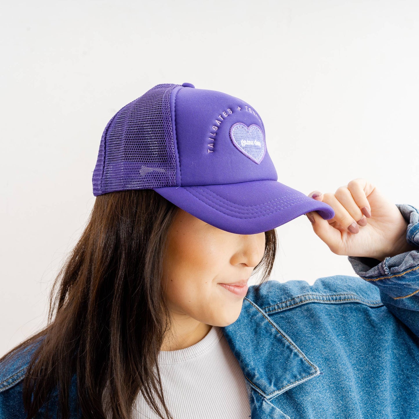 Game Day Trucker Hat | Purple