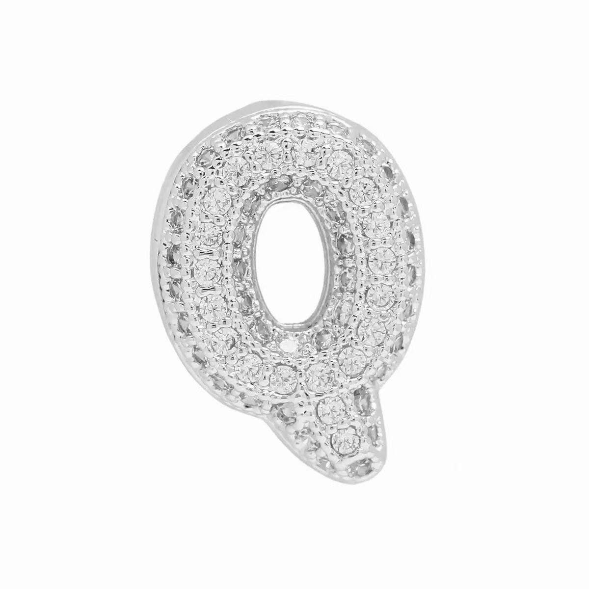 Watch Charm Bracelet | A-CZ SILVER