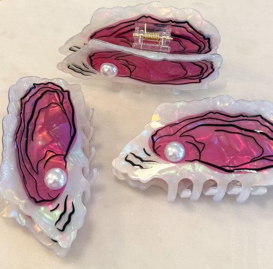 Oyster Hair Clip