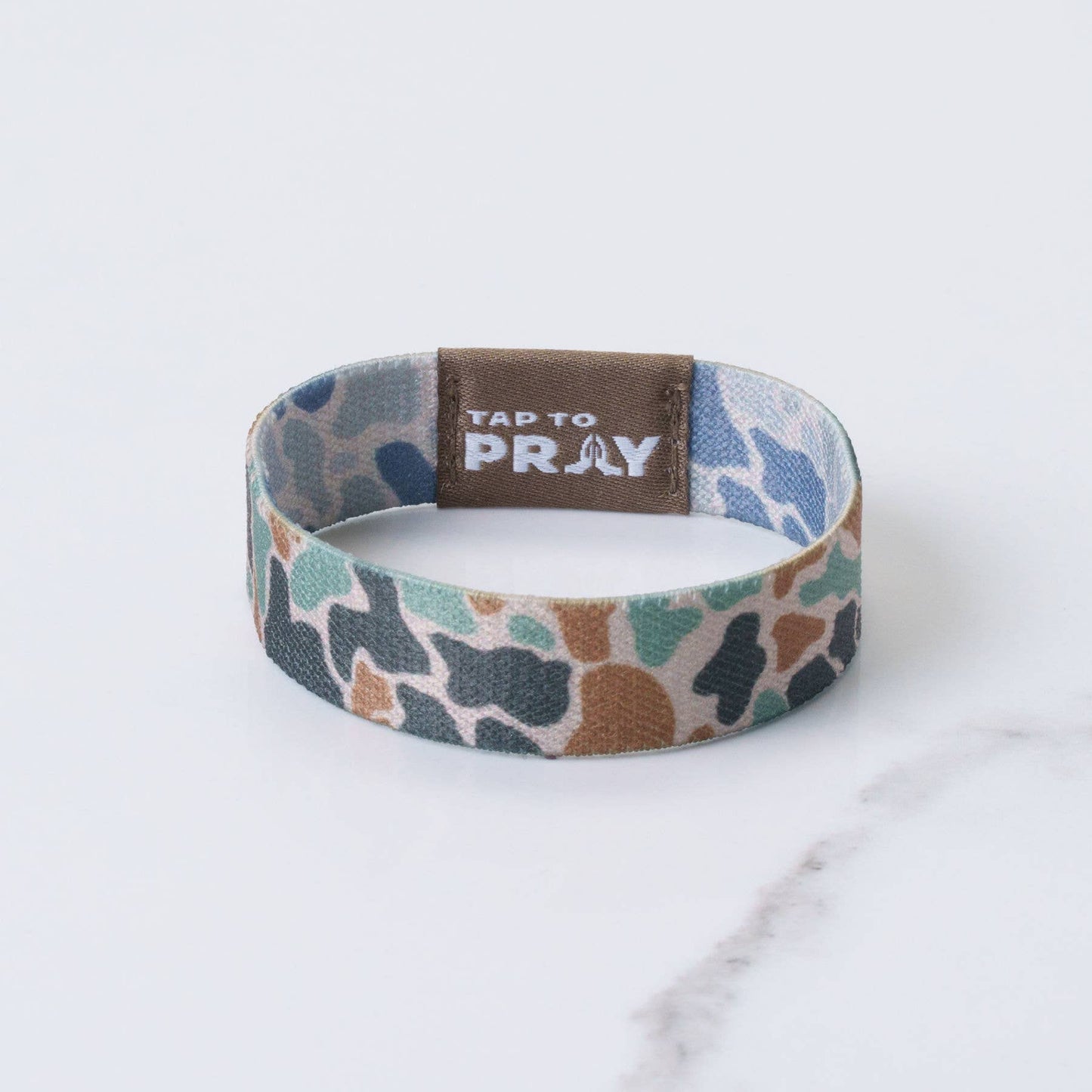 Tap To Pray™ Wristbands | River Rock Camo Classic - Small