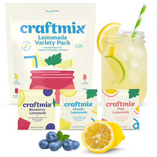 Lemonade Variety Pack Cocktail Mixers