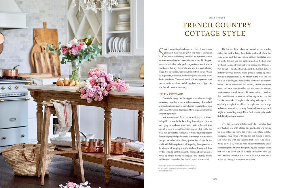 French Country Cottage - Coffee Table Book