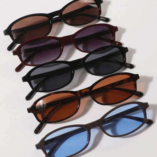 Women's Slim Square Frame Sunglasses