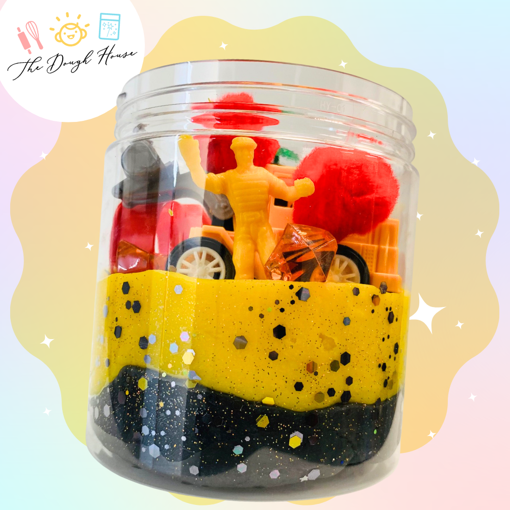 Super Size Construction Magical Dough Jar