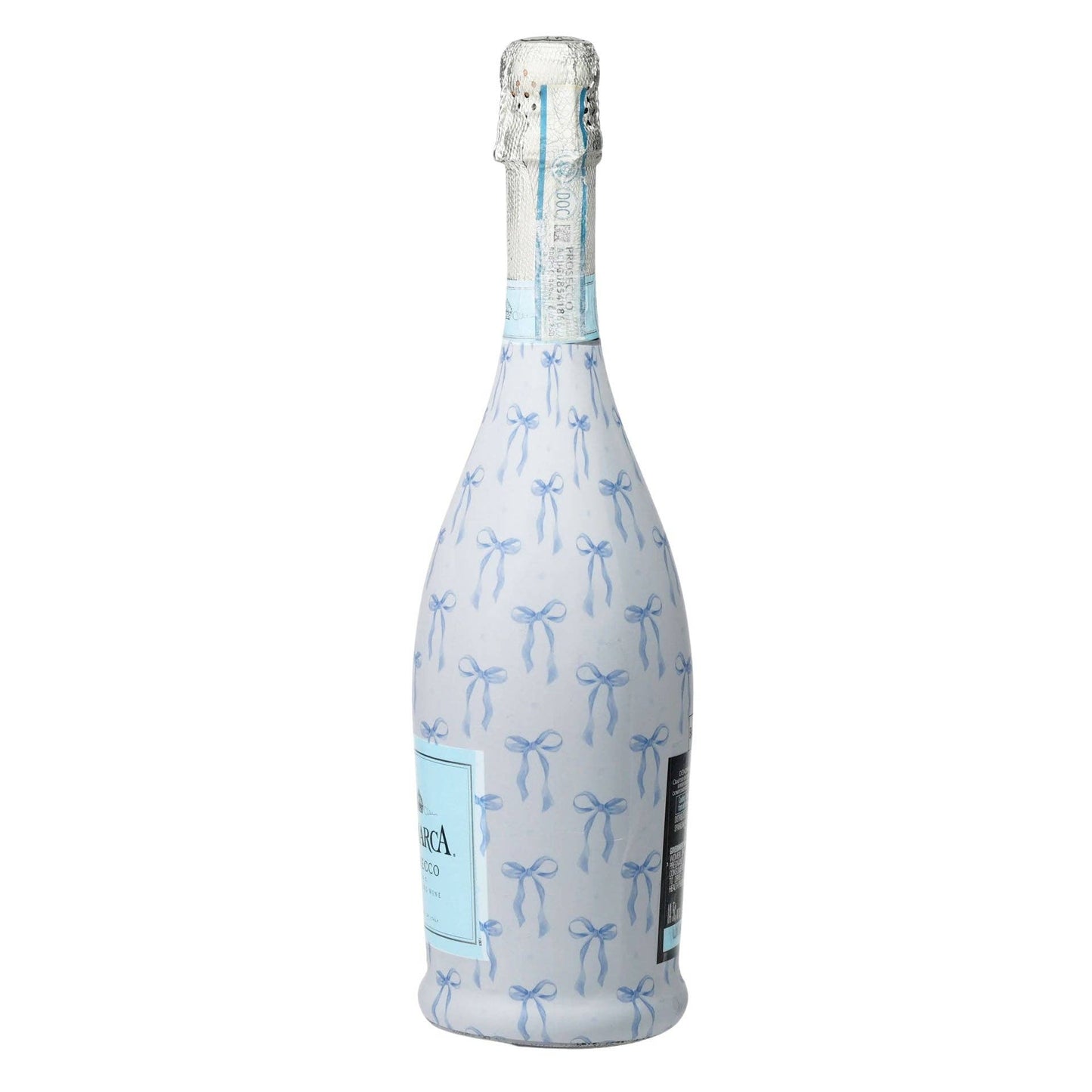 Beau Bottles Wrap | Grand-millenial Blue Bows
