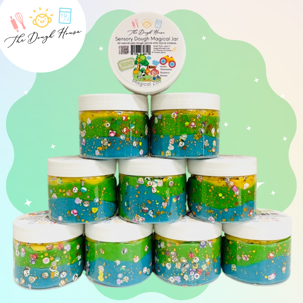Fun Size Zoo Magical Dough Jar